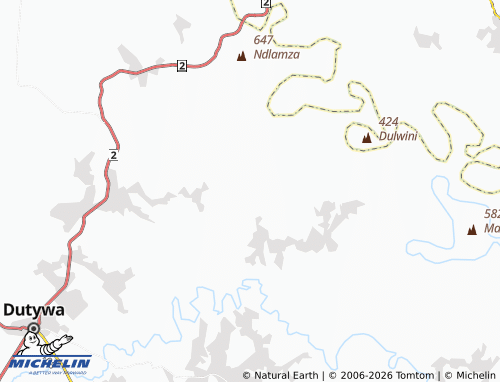 MICHELIN-Landkarte KuTshwathi - ViaMichelin