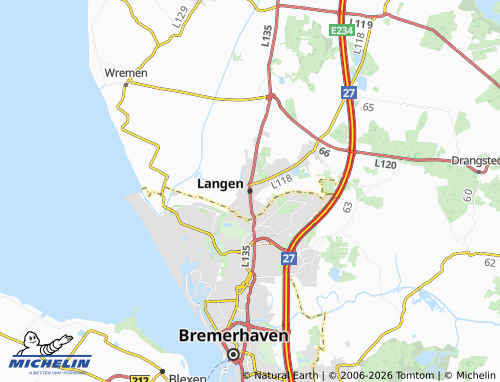 MICHELIN Langen map - ViaMichelin