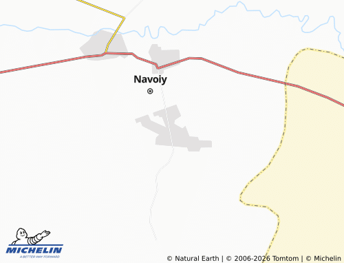Mapa MICHELIN Navoi - ViaMichelin