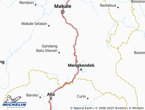 MICHELIN Mebali map - ViaMichelin