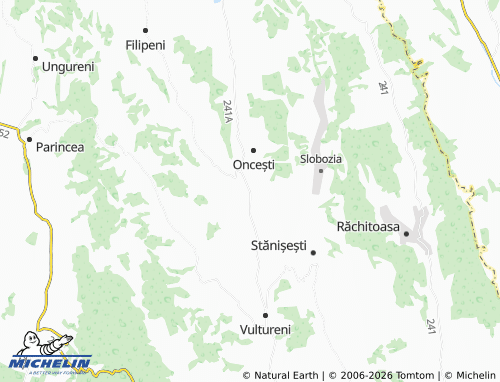 MICHELIN Dealu Perjului map - ViaMichelin