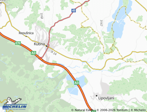 Mapa MICHELIN Ilova - ViaMichelin