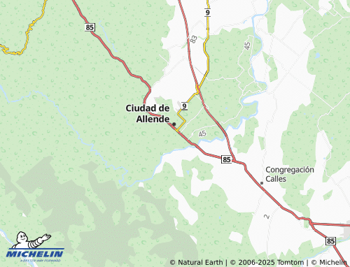 MICHELIN Rincón del Vergel map - ViaMichelin