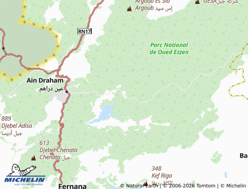 Carte MICHELIN Er Redir - ViaMichelin
