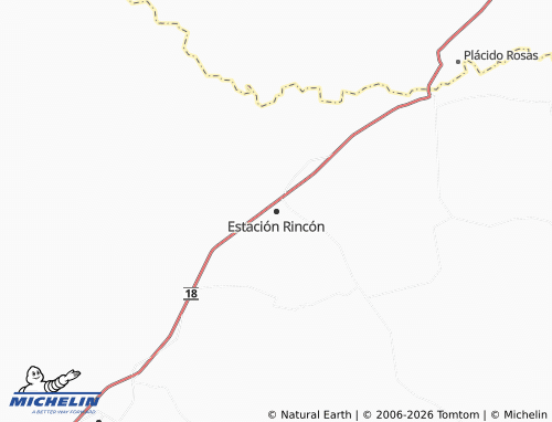 Mapa MICHELIN Estación Rincón - ViaMichelin
