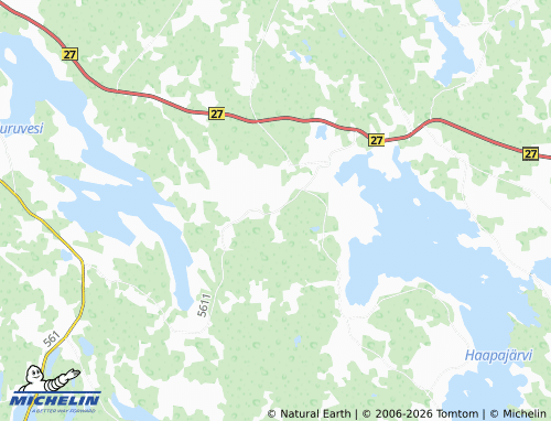 MICHELIN Runni map - ViaMichelin