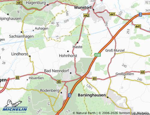 Carte MICHELIN Suthfeld - ViaMichelin