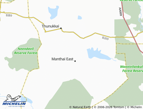 Mapa MICHELIN Karumpulliyan - ViaMichelin