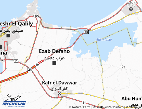 Mapa MICHELIN Munsha'at Basyouni - ViaMichelin