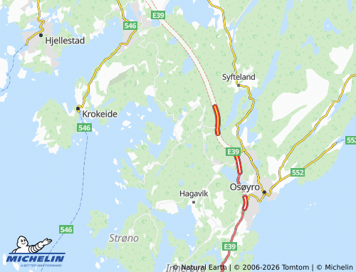 Mapa MICHELIN Søvik - ViaMichelin
