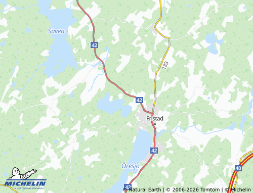 Carte MICHELIN Kvarbo - ViaMichelin