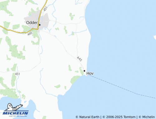 MICHELIN Spøttrup map - ViaMichelin