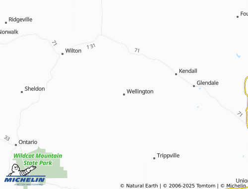 MICHELIN Wellington map - ViaMichelin