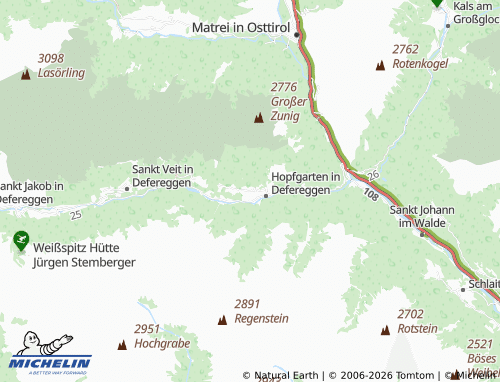 MICHELIN Rajach map - ViaMichelin