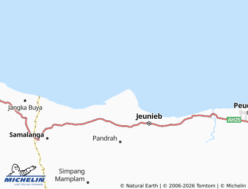 Mapa MICHELIN Ulee Kareung - ViaMichelin