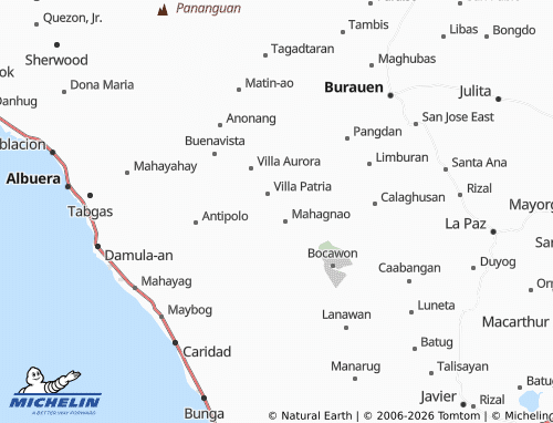 MICHELIN Logsongan map - ViaMichelin