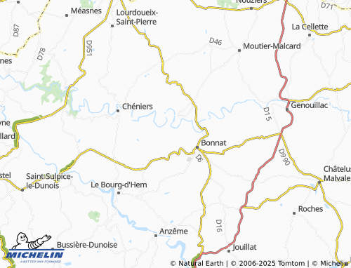 Carte MICHELIN Le Rateau - ViaMichelin