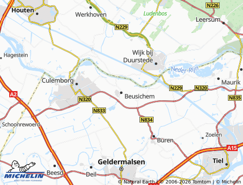 Mappa MICHELIN Beusichem - ViaMichelin