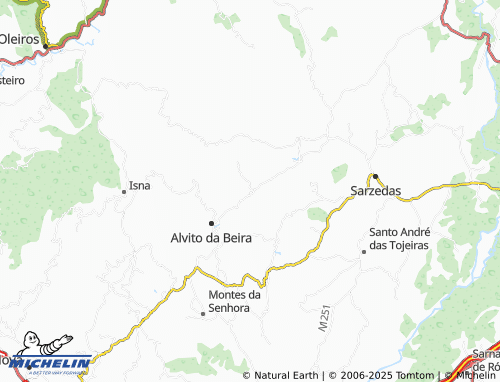 Carte MICHELIN Mó - ViaMichelin
