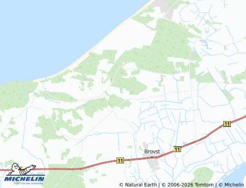 Carte MICHELIN Krogen - ViaMichelin