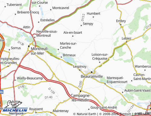 MICHELIN Marenla map - ViaMichelin