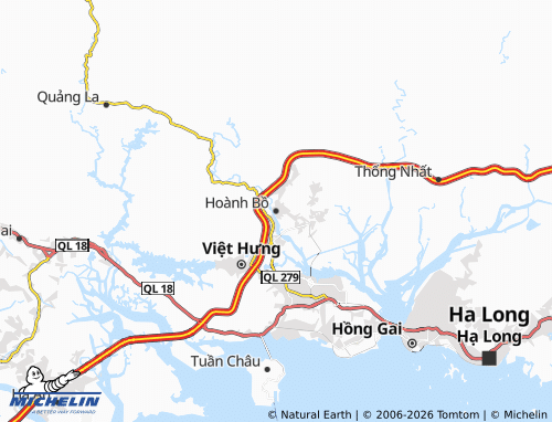 Kaart MICHELIN Hoành Bồ - ViaMichelin