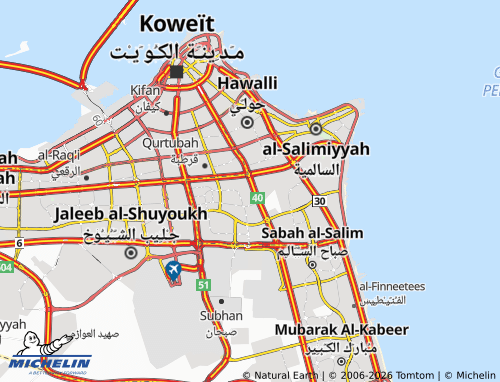 Mappa MICHELIN al-Salam - ViaMichelin