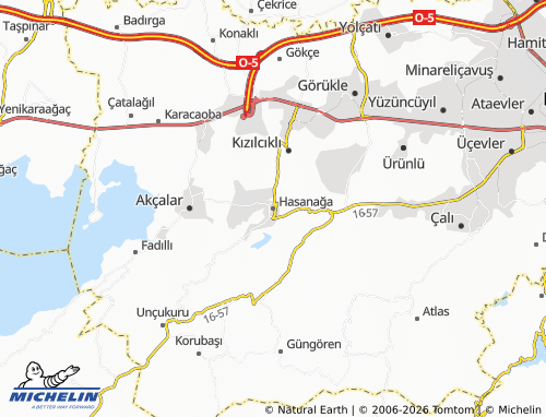 Mappa MICHELIN Hasanağa - ViaMichelin