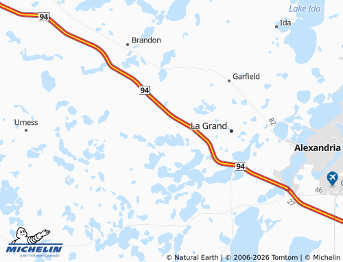 Mapa MICHELIN Moe - ViaMichelin
