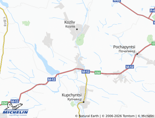 Mappa MICHELIN Slobidka - ViaMichelin