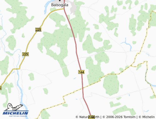 MICHELIN Skėmiai map - ViaMichelin