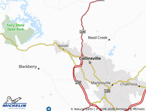 Mappa MICHELIN Stanleytown - ViaMichelin