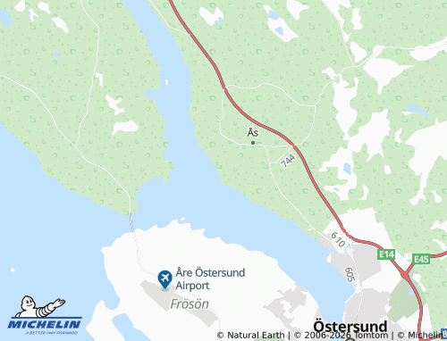 Carte MICHELIN Täng - ViaMichelin