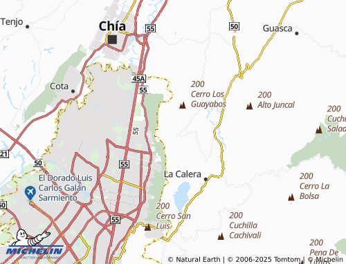 Carte MICHELIN Aurora Baja - ViaMichelin
