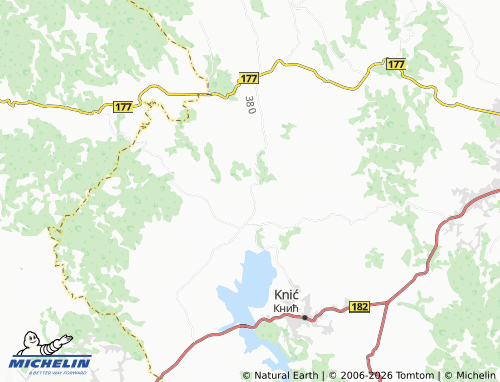 Carte MICHELIN Oplanić - ViaMichelin