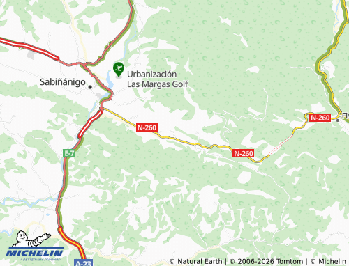Mapa MICHELIN Yebra de Basa - ViaMichelin