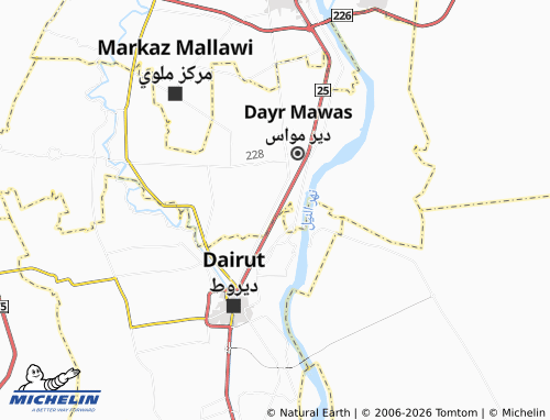 Mappa MICHELIN al-Rahmaniyyah - ViaMichelin