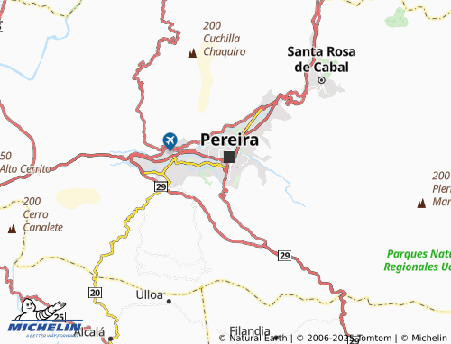 MICHELIN Bosques de La Salle map - ViaMichelin
