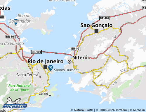 Mappa MICHELIN Ilha da Conceição - ViaMichelin