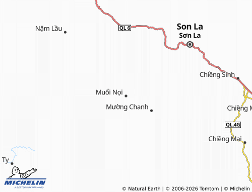 Mappa MICHELIN Bản Lầm - ViaMichelin