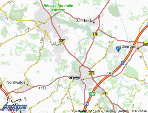 MICHELIN Herbern map - ViaMichelin