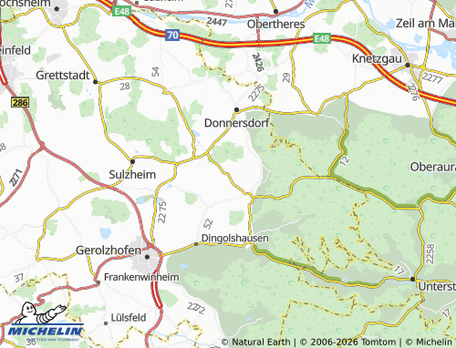 Mappa MICHELIN Traustadt - ViaMichelin