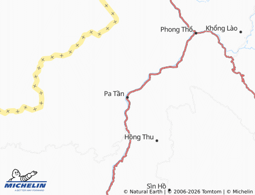 Mapa MICHELIN Pa Tần - ViaMichelin