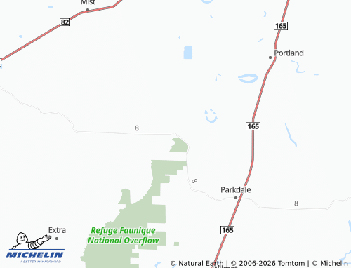 Mappa MICHELIN Beech Creek - ViaMichelin
