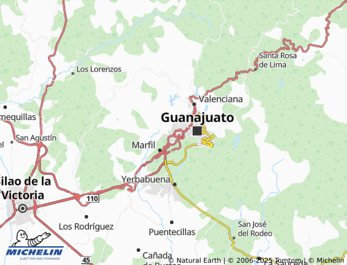 Mappa MICHELIN Santa Fe - ViaMichelin