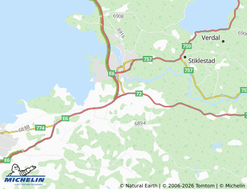 MICHELIN Brannan map - ViaMichelin