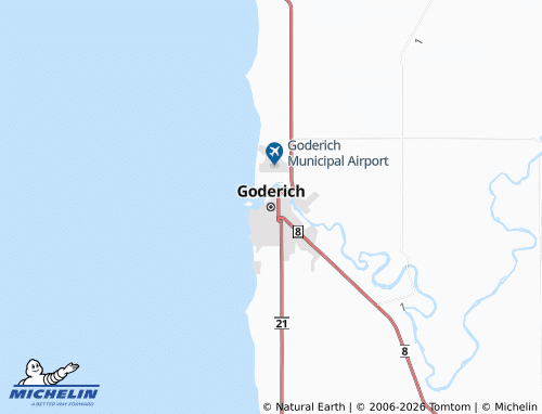 Mapa MICHELIN Goderich - ViaMichelin
