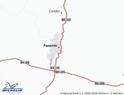 Mapa MICHELIN Timbará - ViaMichelin