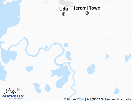 MICHELIN Okwigbene map - ViaMichelin