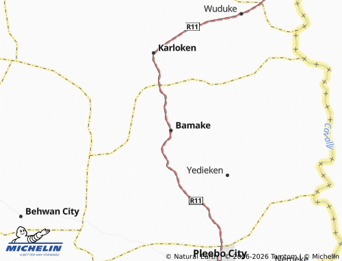 Mappa MICHELIN Bamake - ViaMichelin